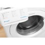 Refurbished Indesit Push&Go BWA81485XWUKN Freestanding 8KG 1400 Spin Washing Machine White