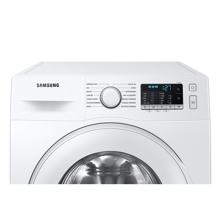 Refurbished Samsung ecoBubble WW70TA046TE/EU Freestanding 7KG 1400 Spin Washing Machine White