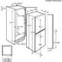 Zanussi 267 Litre 50/50 Integrated Fridge Freezer