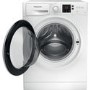 Refurbished Hotpoint NSWM743UWUKN Freestanding 7KG 1400 Spin Washing Machine - White