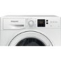 Refurbished Hotpoint NSWM743UWUKN Freestanding 7KG 1400 Spin Washing Machine White