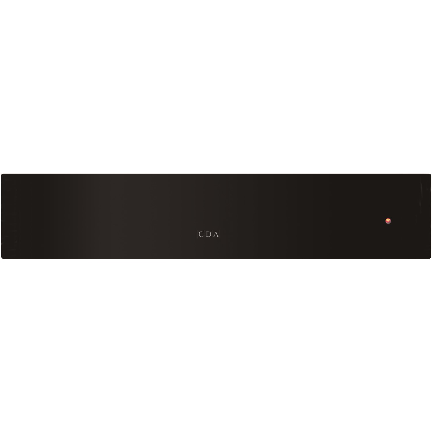 CDA VW153BL 14cm High Warming Drawer - Black