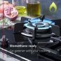 Neff N70 75cm Gas on Glass 5 Burner Gas Hob - Black