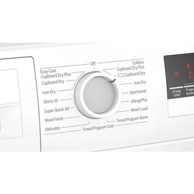 Refurbished Bosch Series 4 WTN83201GB Freestanding Condenser 8KG Tumble Dryer White