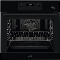 Refurbished AEG SteamBake BEB355020B 60cm Single Built In Electric Oven with Added Steam Function Black