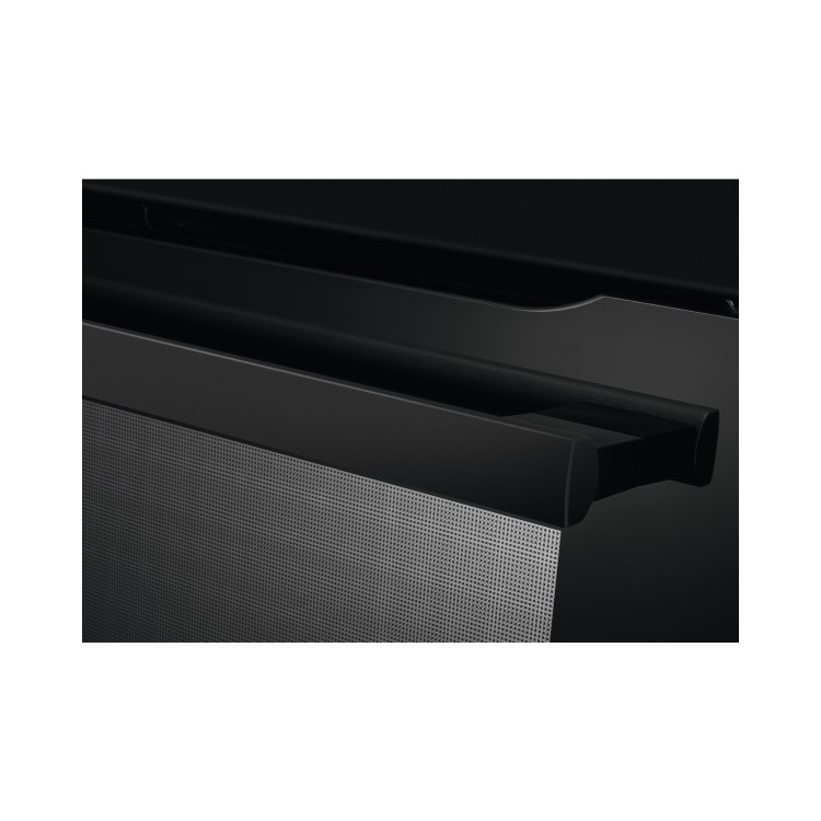 Refurbished AEG SteamBake BEB355020B 60cm Single Built In Electric Oven with Added Steam Function Black