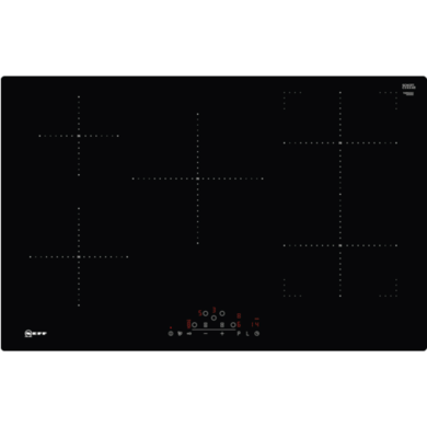 Refurbished Neff N70 T48FD23X2 80cm 5 Zone Induction Hob Black