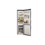 GRADE A2 - Hotpoint H7T911AMXHAQUA1 201x60cm 368L Freestanding Fridge Freezer With Non-plumb Water Dispenser - Shiny Steel