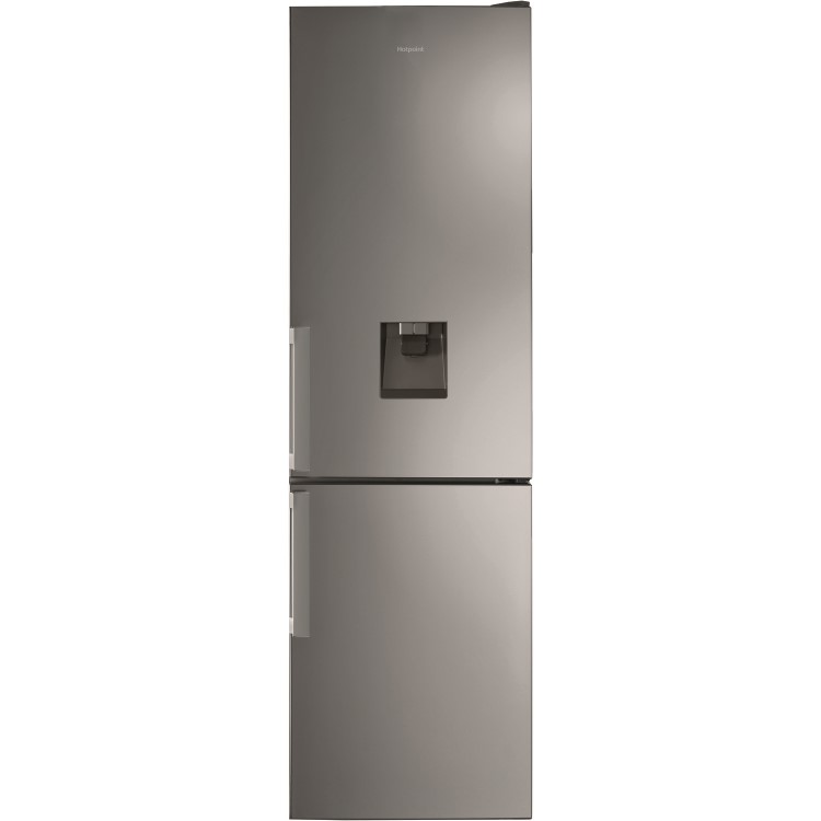 Hotpoint 360 Litre 70/30 Freestanding Total No Frost Fridge Freezer - Mirror/Inox