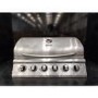 Refurbished Boss Grill Georgia Classic - 6 Burner Gas BBQ Grill with Side Burner - Silver