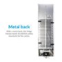 electriQ 235 Litre 50/50 Integrated Fridge Freezer - White
