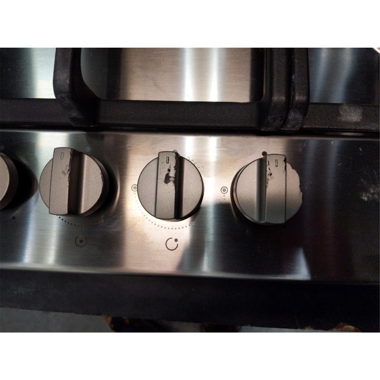 Refurbished Indesit Aria THP751PIXI 75cm 5 Burner Gas Hob Stainless Steel