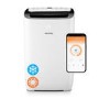 Refurbished electriQ EcoSilent 10500 BTU Smart Portable Air Conditioner with Air Purifier and Heat Pump
