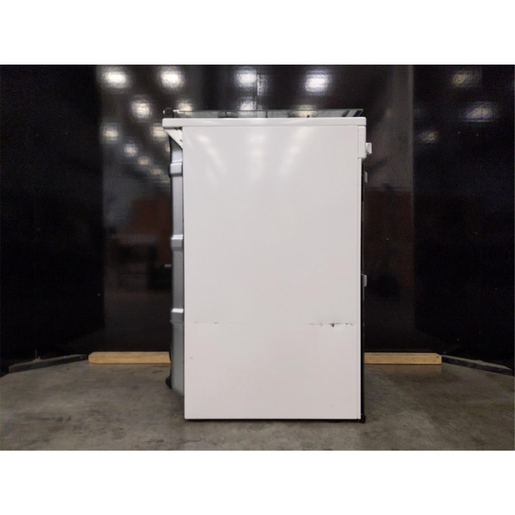 Refurbished Hotpoint HDM67G0CCW 60cm Double Oven Gas Cooker White