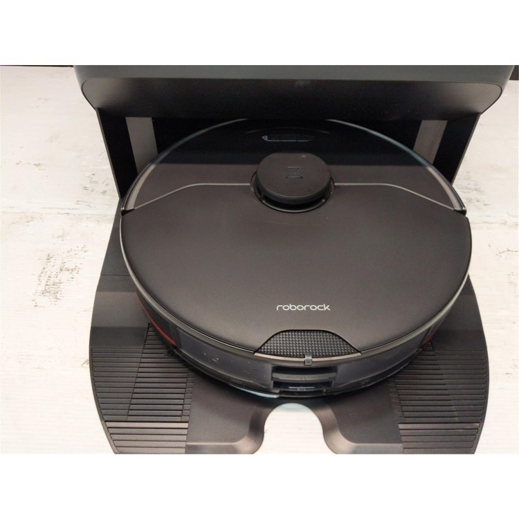 Refurbished Roborock S7 MaxV Ultra Robot Vacuum Cleaner with Self-Emptying and Self-Cleaning Station - Black