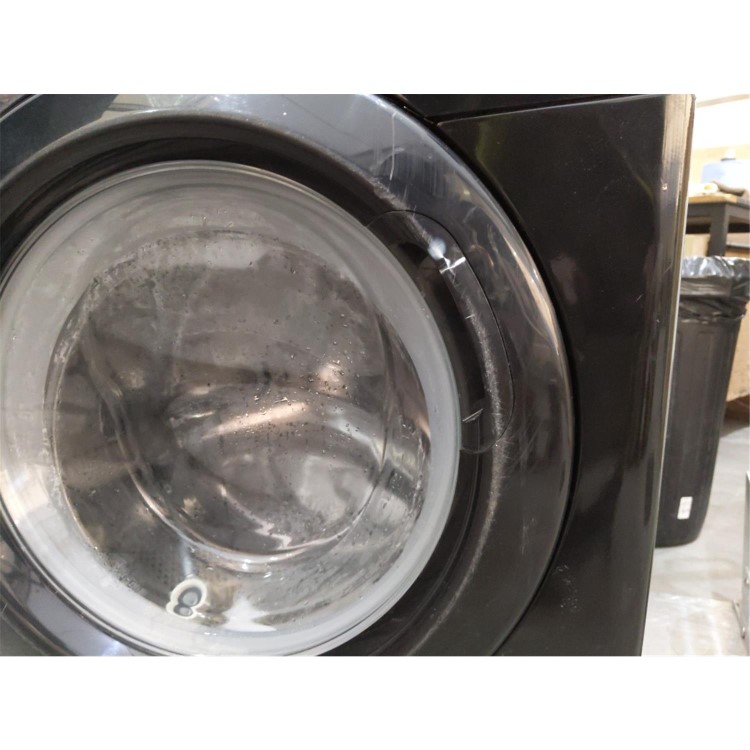 Refurbished Candy Ultra HCU14102DBBE-80 Freestanding 10KG 1400 Spin Washing Machine Black