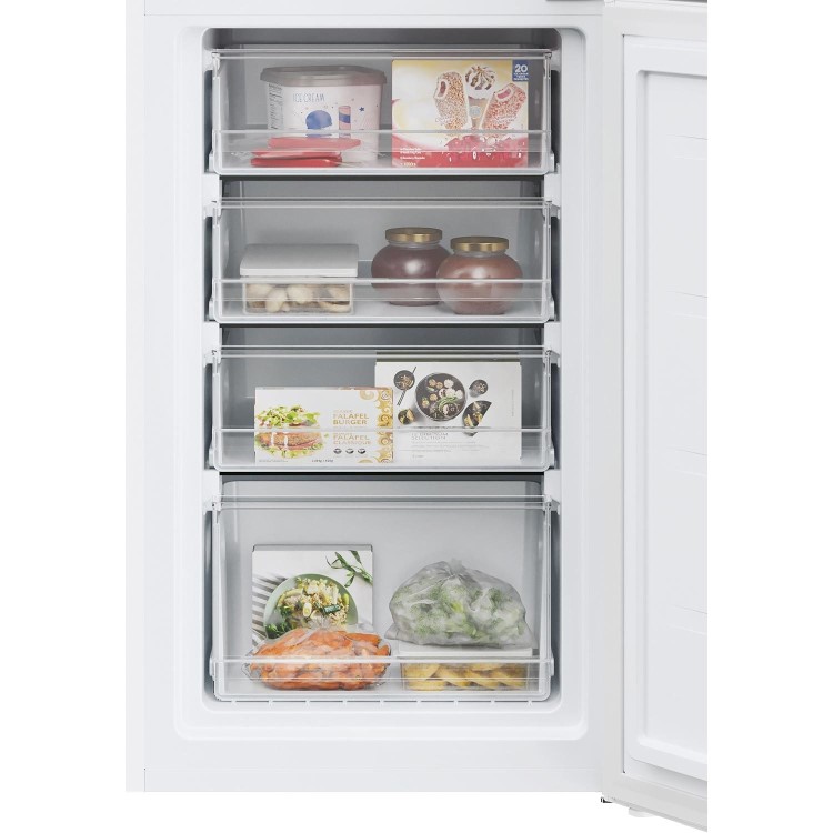Refurbished Hoover HOCT3L517FWK Freestanding 252 Litre 50/50 Fridge Freezer White