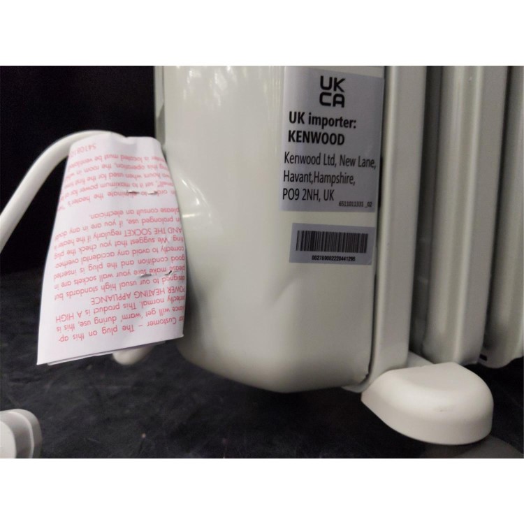 Refurbished DeLonghi Radia 1.5kW Oil Filled Radiator