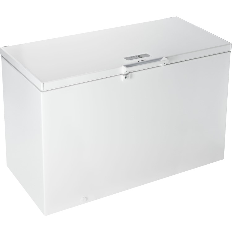 Refurbished Hotpoint CS1A400HFMFAUK1 Freestanding 390 Litre Chest Freezer White