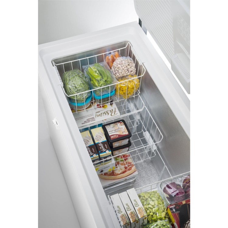 Refurbished Hotpoint CS1A400HFMFAUK1 Freestanding 390 Litre Chest Freezer White