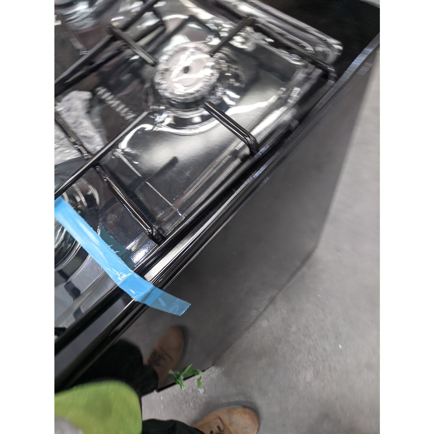 Refurbished electriQ EQDFC360CG 60cm Dual Fuel Cooker with Double Oven