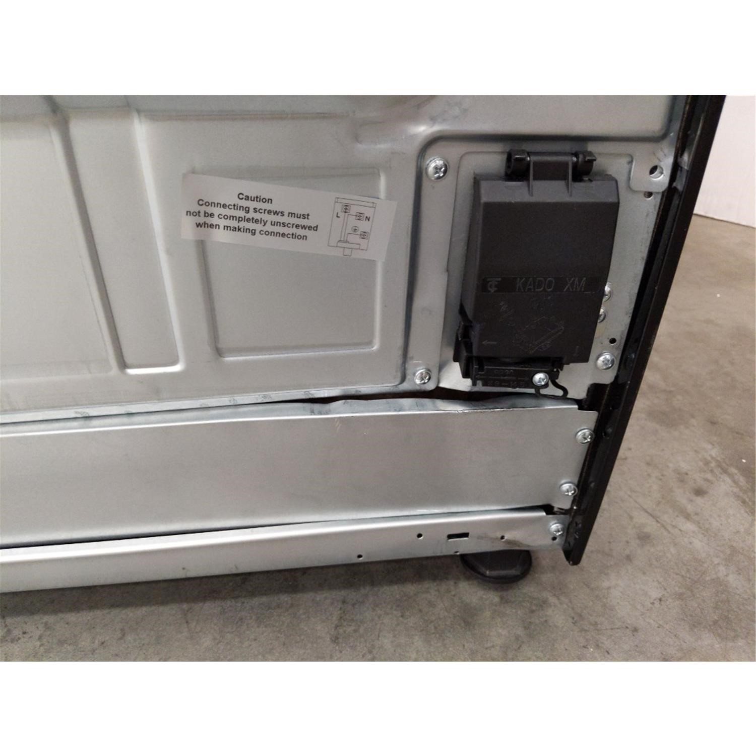 Refurbished electriQ EQDFC360BL 60cm Dual Fuel Cooker with Double Oven