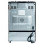 electriQ 60cm Dual Fuel Single Oven Cooker - Stainless Steel