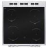 Refurbished Beko KDC653S 60cm Double Oven Electric Cooker With Ceramic Hob And Programmable Timer Silver