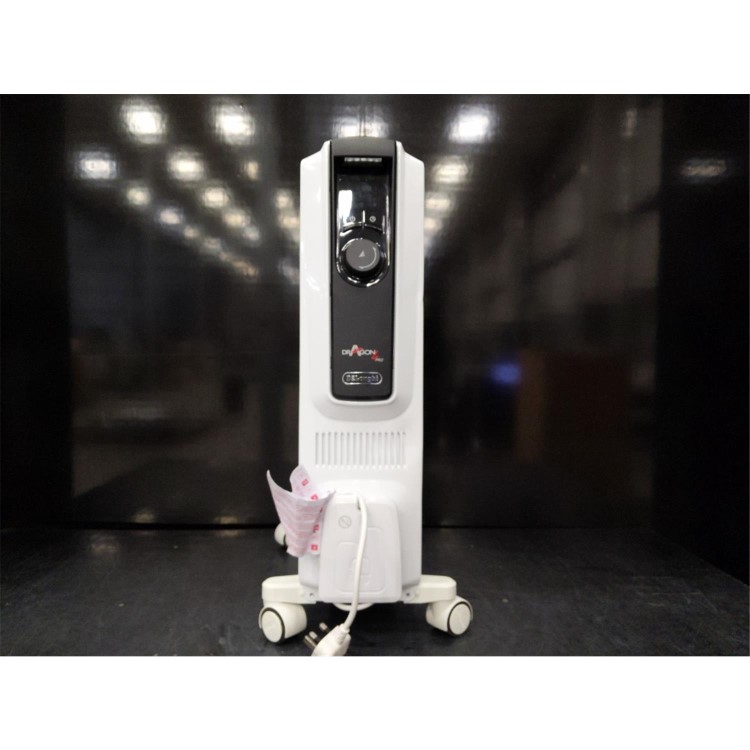 GRADE A3 - DeLonghi Dragon 4 2kW Oil Filled Radiator 8 Fin with Digital Display & Increased Radiant Surface