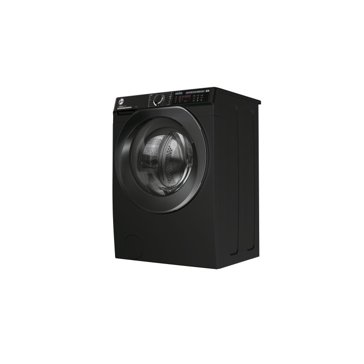 Refurbished Hoover H-Wash 500 HW412AMBCB/1-80 Freestanding 12KG 1400 Spin Washing Machine Black