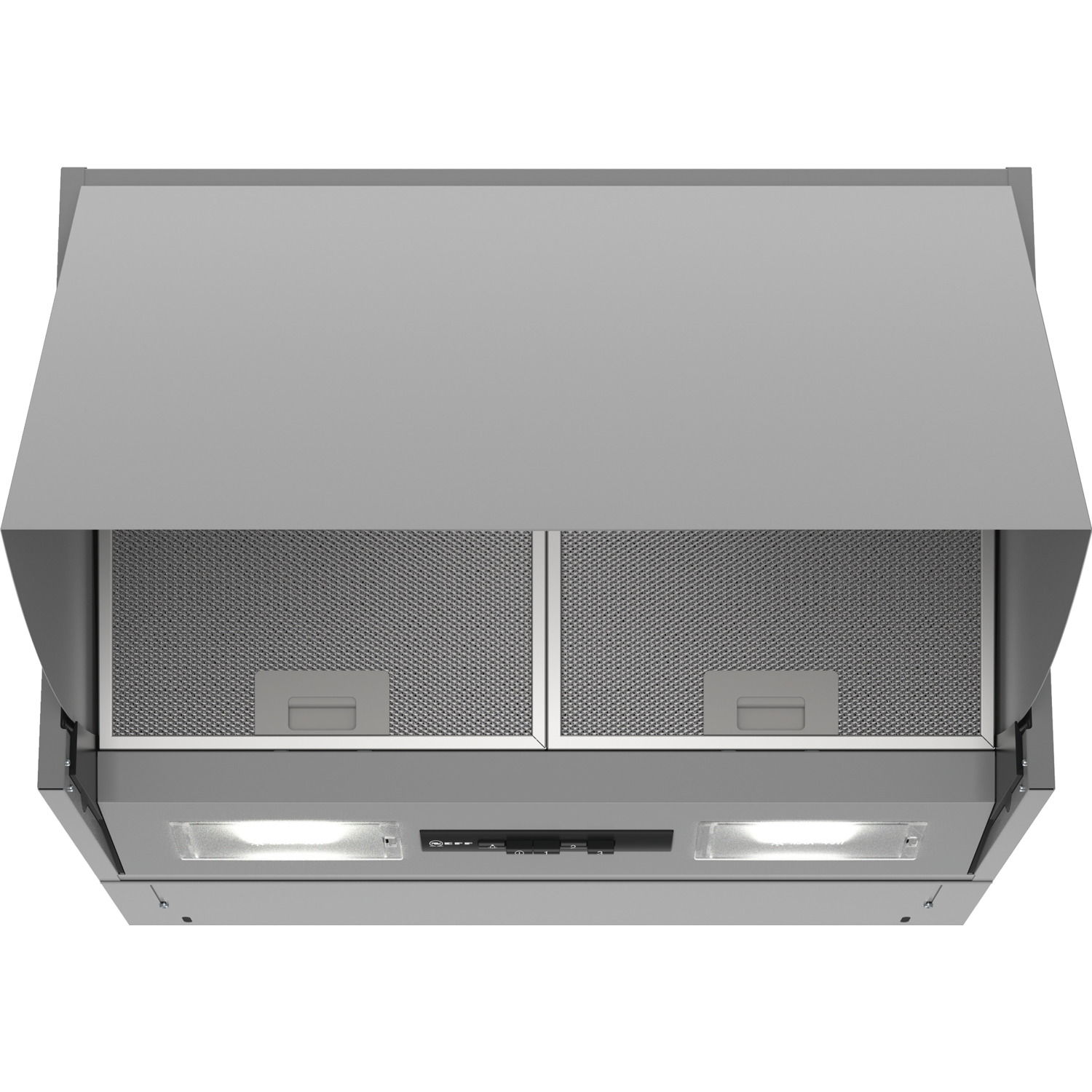 Neff D64MAC1X0B N30 60cm Integrated Cooker Hood - Silver
