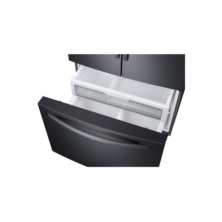 Refurbished Samsung RF23R62E3B1 Freestanding 539 Litre Frost Free American Fridge Freezer Black