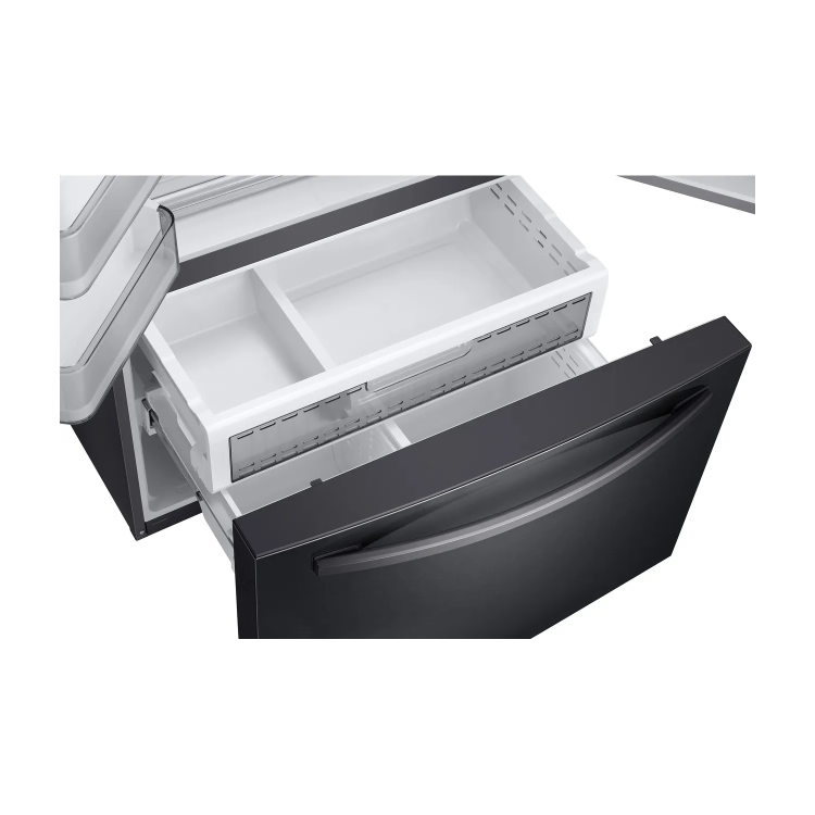 Refurbished Samsung RF23R62E3B1 Freestanding 539 Litre Frost Free American Fridge Freezer Black