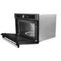 Refurbished Hotpoint MD454IXH Built In 31L 1000W Microwave and Grill Stainless Steel