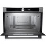 Refurbished Hotpoint MD454IXH Built In 31L with Grill 1000W Microwave Oven Stainless Steel