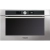 Refurbished Hotpoint MD454IXH Built In 31L Microwave with Grill Stainless Steel