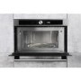Refurbished Hotpoint MD454IXH Built In 31L 1000W Microwave and Grill Stainless Steel