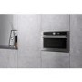 Hotpoint Built-In 1000W Microwave with Grill - Stainless Steel