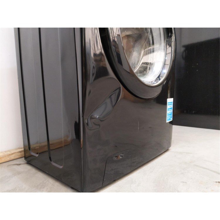 Refurbished Candy Ultra HCU1492DBBE/1-80 Freestanding 9KG 1400 Spin Washing Machine Black