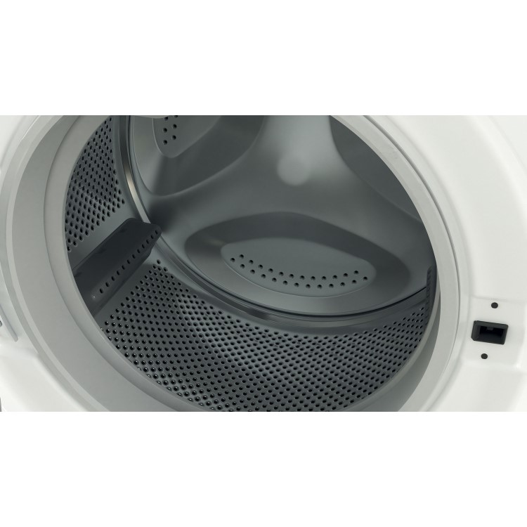 Refurbished Indesit Push&Go BWA81485XWUKN Freestanding 8KG 1400 Spin Washing Machine White