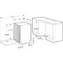 GRADE A2 - Hisense Hi6 Integrated Dishwasher - Smart Wi-Fi C-Rated Silver control panel