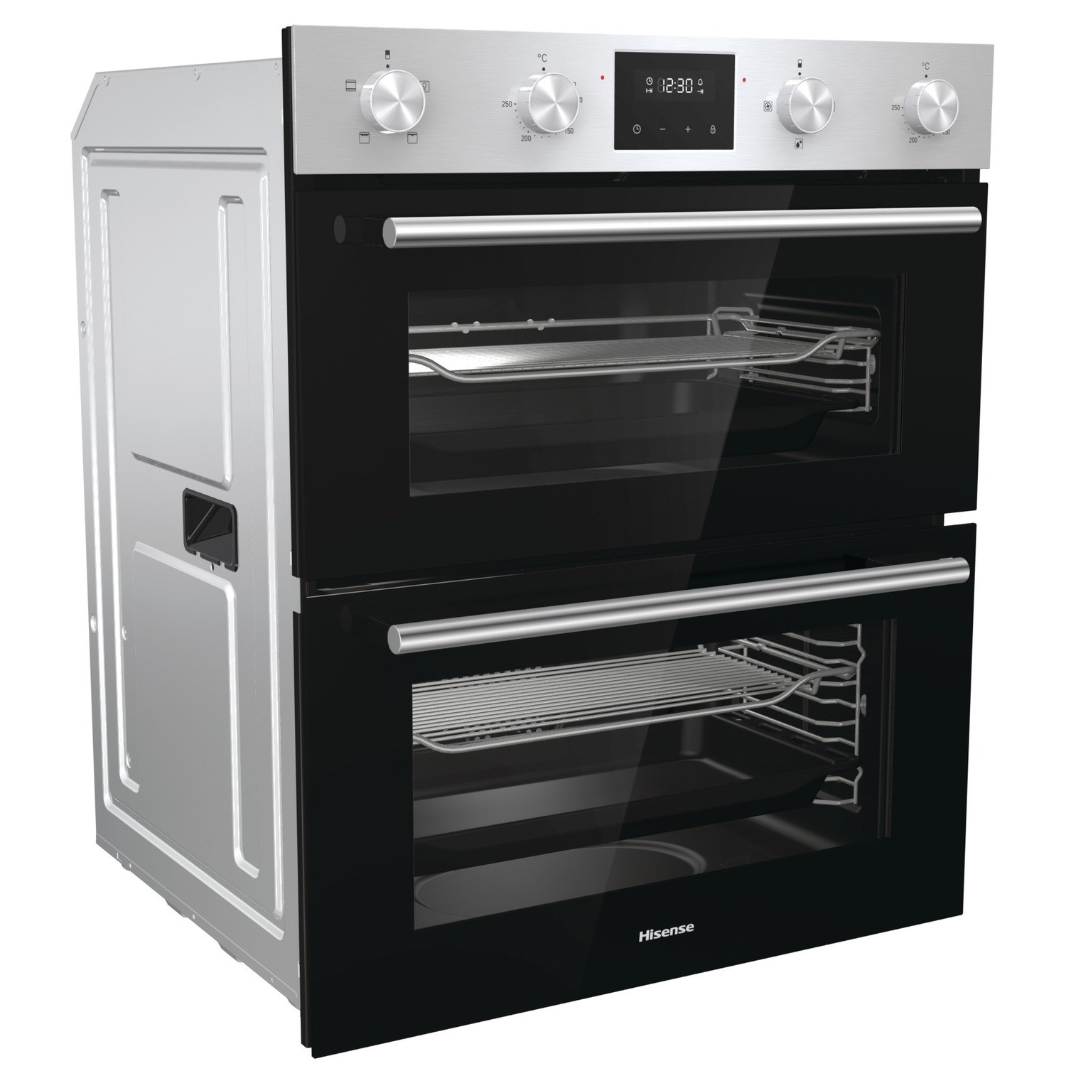 Hisense Electric Built Under Double Oven Stainless Steel BID75211XUK