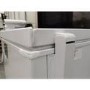 Refurbished electriQ eiQCHEST500 500 Litre Chest Freezer White