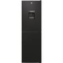 Refurbished Hoover HOCT3L517FWBK Freestanding 246 Litre 50/50 Fridge Freezer With Water Dispenser Black