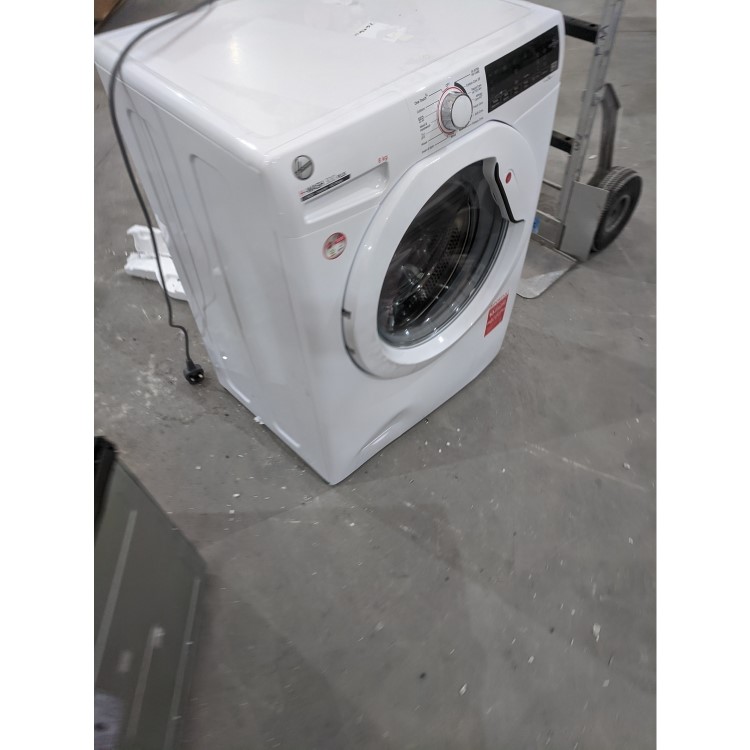 Refurbished Hoover H-Wash 300 H3W68TME/1-80 Freestanding 8KG 1600 Spin Washing Machine White