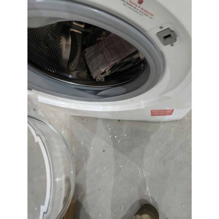 Refurbished Hoover H-Wash 300 H3W68TME/1-80 Freestanding 8KG 1600 Spin Washing Machine White