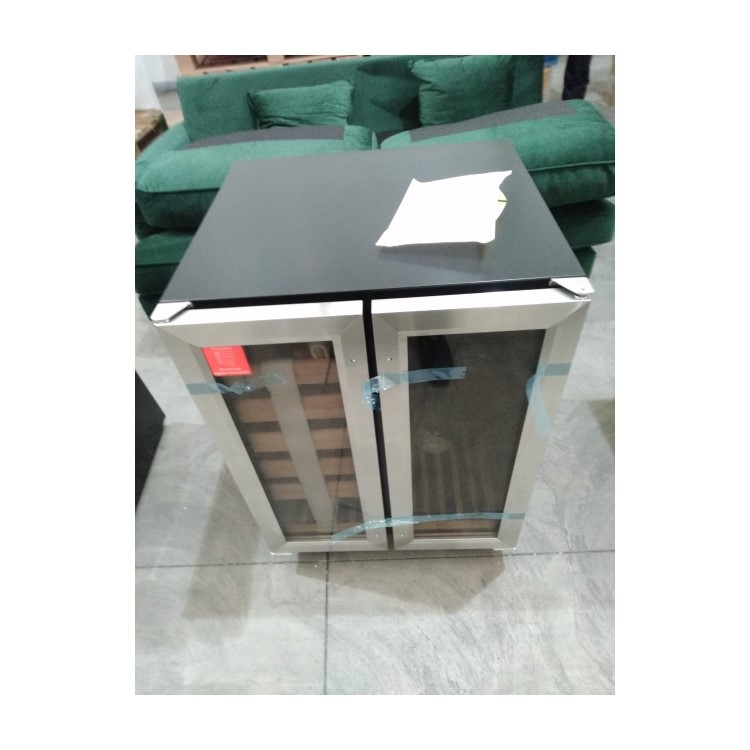 Refurbished CDA WCCFO622SS Freestanding 38 Bottle Dual Zone Under Counter Wine Cooler Stainless Steel 