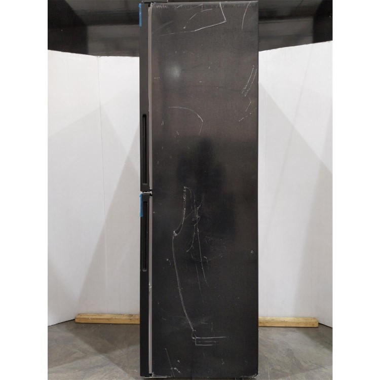 Refurbished Candy CCT3L517FBK Freestanding 252 Litre 50/50 Fridge Freezer Black