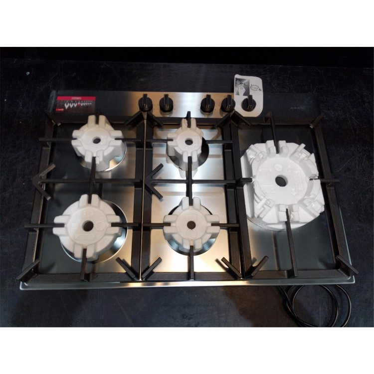 Refurbished Neff N70 T27DS79N0 75cm 5 Burner Gas Hob Stainless Steel
