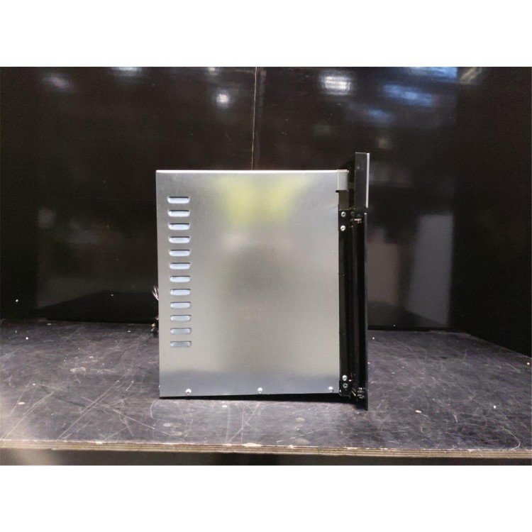 Refurbished Indesit Aria MWI3213IX Built In 22L 750W Microwave with Grill Stainless Steel